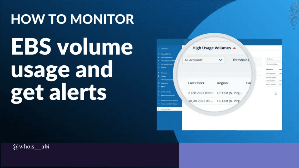EBS Volume Monitoring through CloudWatchAgent and Setting an Alarm